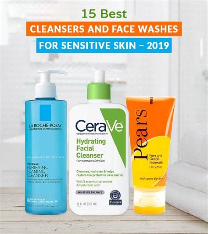 Face cleanser for sensitive skin