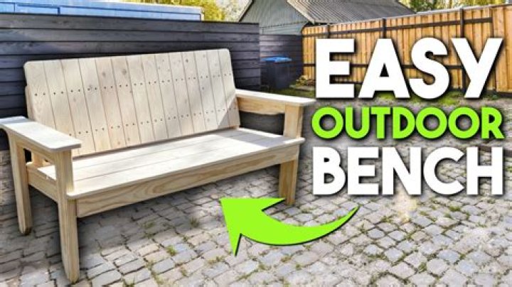How to build a bench